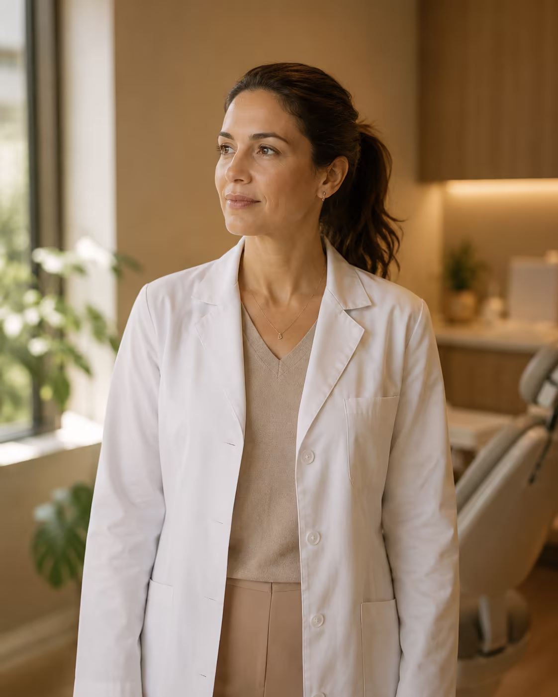Dra. Helena Alcântara, cirurgiã-dentista e responsável técnica da Altora, no consultório